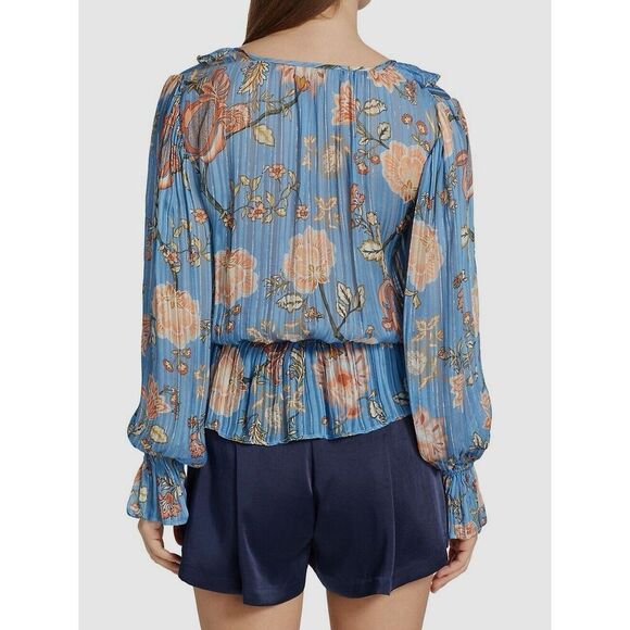 Ramy Brook Printed Veronica Blouse - Picture 2 of 9